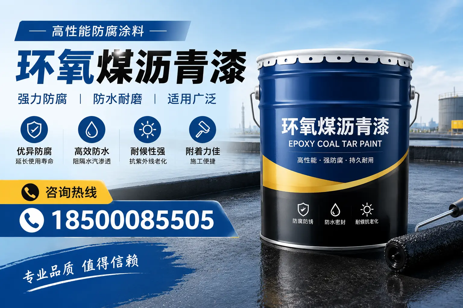 环氧煤沥青漆的主要成分与功能，滦州用户深度了解